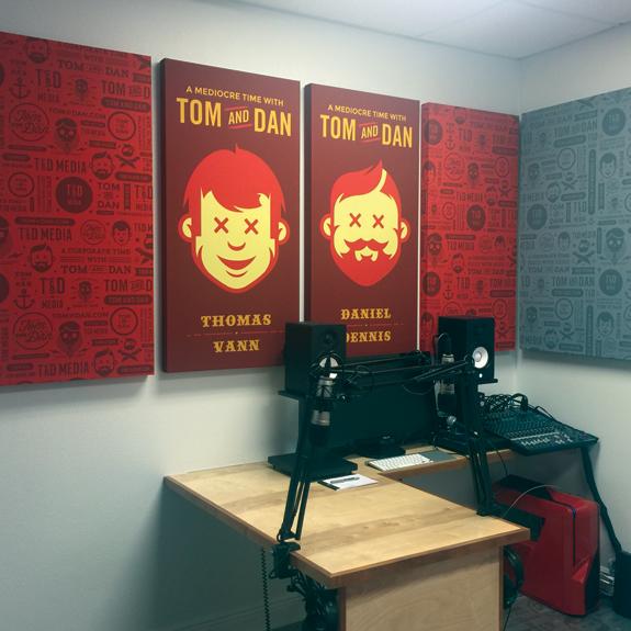 Overtone Acoustics Custom Art Panels Sound Absorbing Artwork