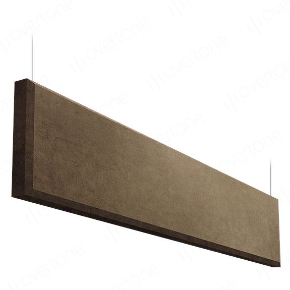 Acoustic Ceiling Baffles | 2" Overtone Acoustic Baffle, Microsuede
