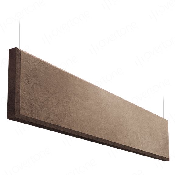 Acoustic Ceiling Baffles | 2" Overtone Acoustic Baffle, Microsuede