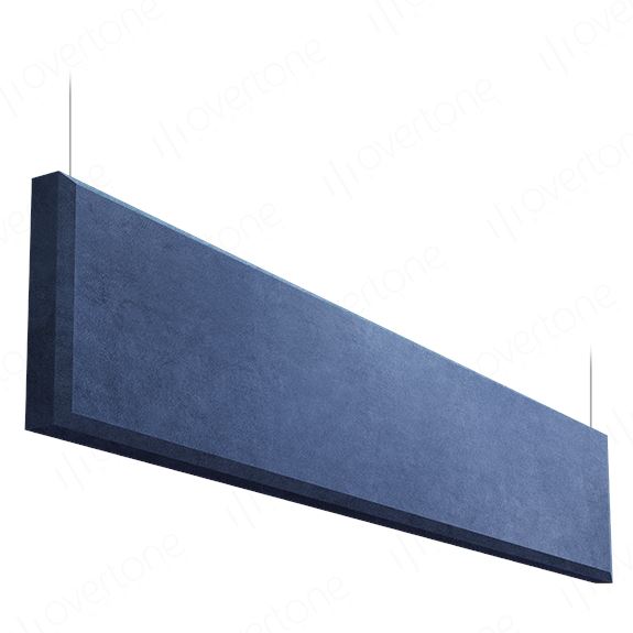 Acoustic Ceiling Baffles | 2" Overtone Acoustic Baffle, Microsuede