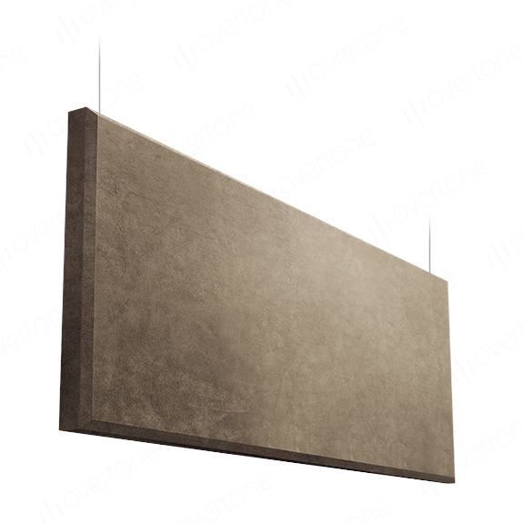 Acoustic Ceiling Baffles | 2" Overtone Acoustic Baffle, Microsuede