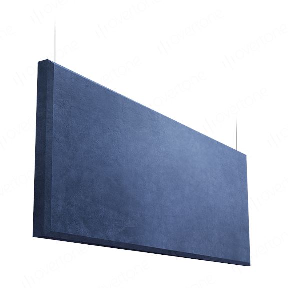 Acoustic Ceiling Baffles | 2" Overtone Acoustic Baffle, Microsuede