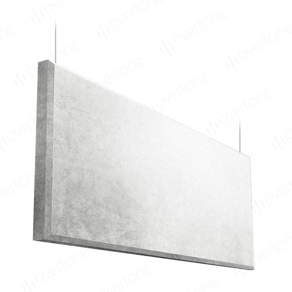 Acoustic Ceiling Baffles | 2" Overtone Acoustic Baffle, Microsuede